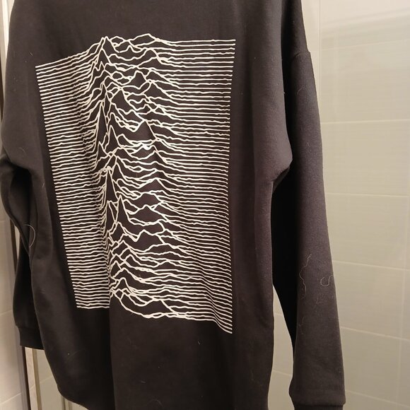 Joy Division Graphic Black Sweatshirt - Picture 5 of 5